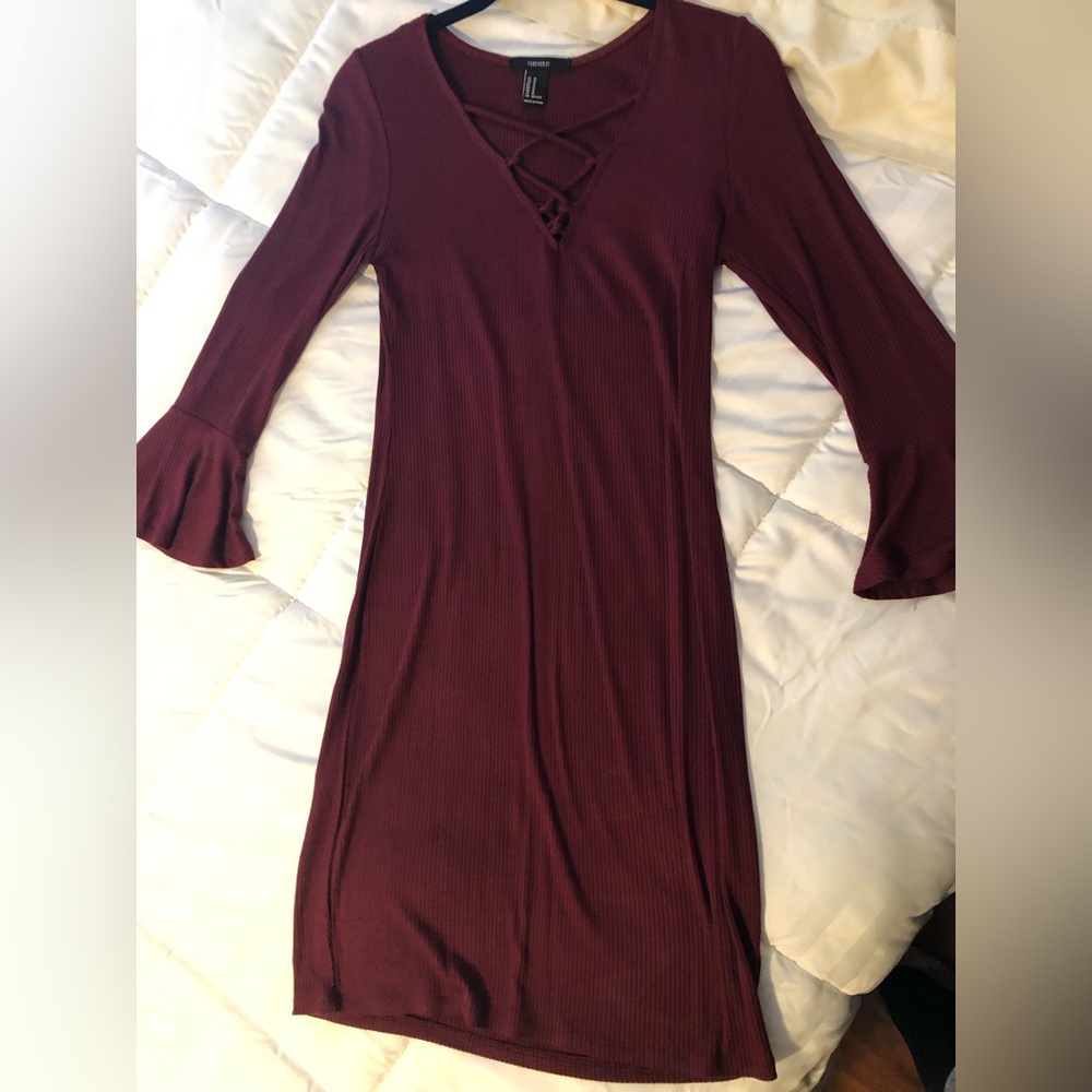 Forever 21- Maroon mini dress